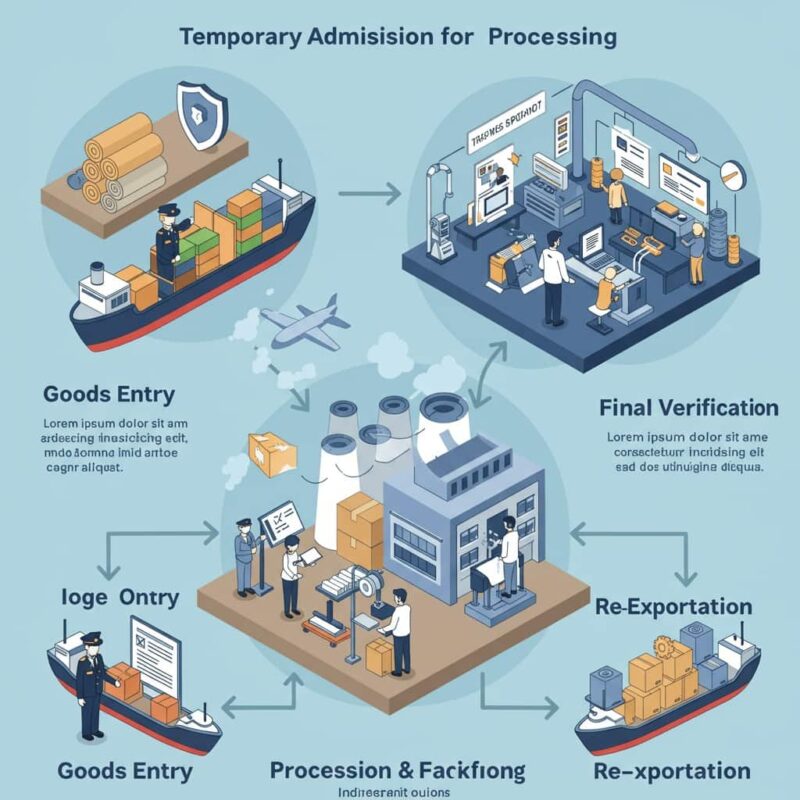 راهنمای جامع فرایند ورود موقت برای پردازش مربوط به ماده 51 قانون امور گمرکی